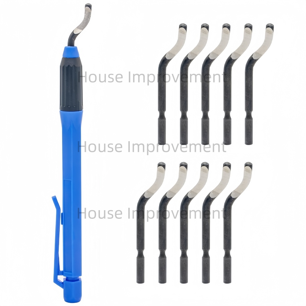 Swivel Knife Tool - Entgratungswerkzeug-Set Nr. 2000 mit 11 Drehmesser
