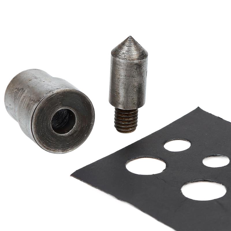 Leatherwork Hand Press - Manuelles Locher-Set aus Leder: Handpresse, Gürtelstanzer