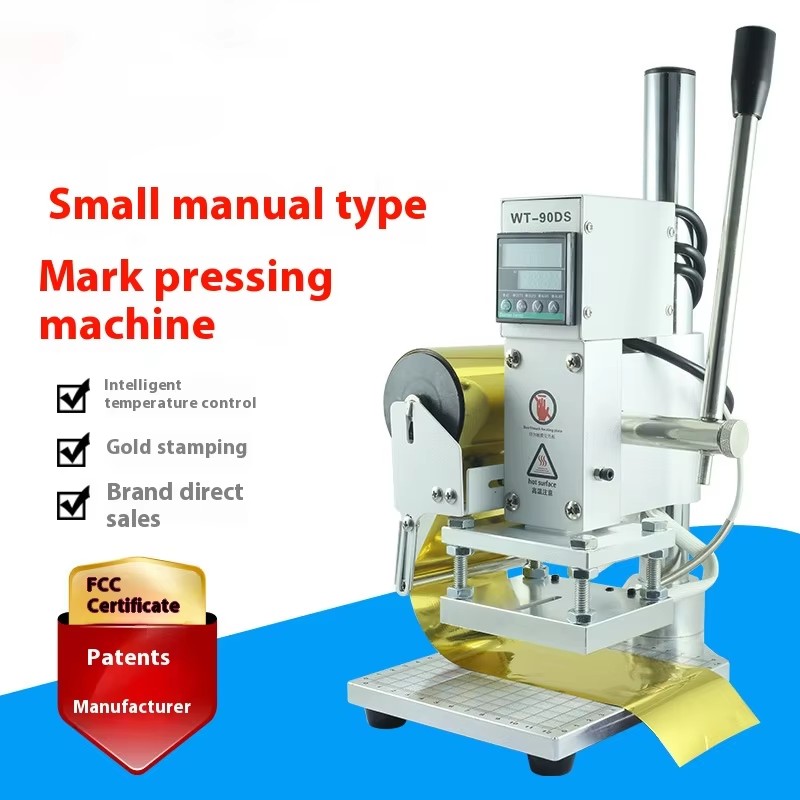 Leatherwork Embossing - Heißfolienprägemaschine, 300 W, Leder, Haltegriff, Papierhandwerk,