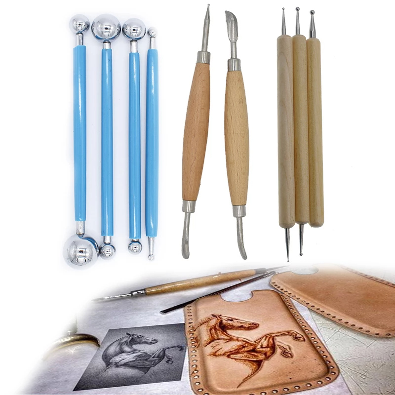 Leatherwork Hand Press - Leder Höhlenforschung Werkzeug Punkt Stylus Spleißen