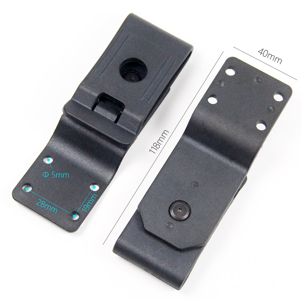 Swivel Knife Tool - 2PCS Gürtelschlaufen Clip für DIY Messer