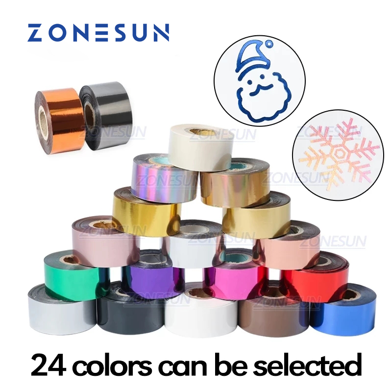 Leatherwork Embossing - ZONESUN 3/4/5 cm Gold Silber Schwarz