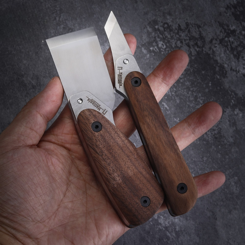 Leatherwork Knife - Nattools Leder Schneidemesser Stiftmesser DC53 Stahlmesser