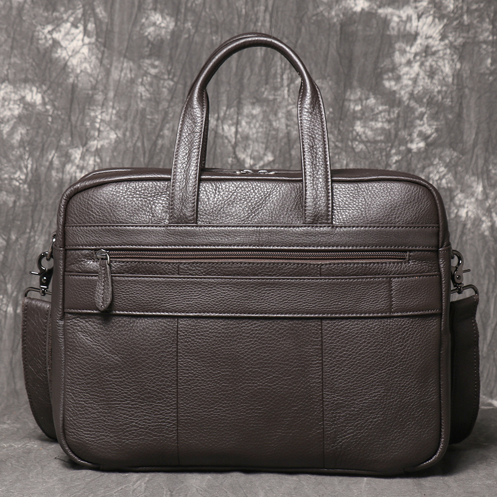 Herren Echtleder-Aktentasche,  – Leather Work Bag Laptop Bewertung und Preis