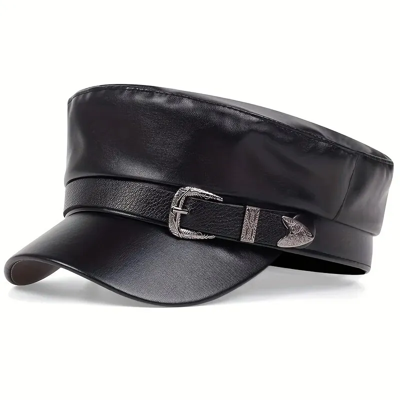 Modische Damen-Hüte mit Großer – Leather Work Hat Bewertung und Preis