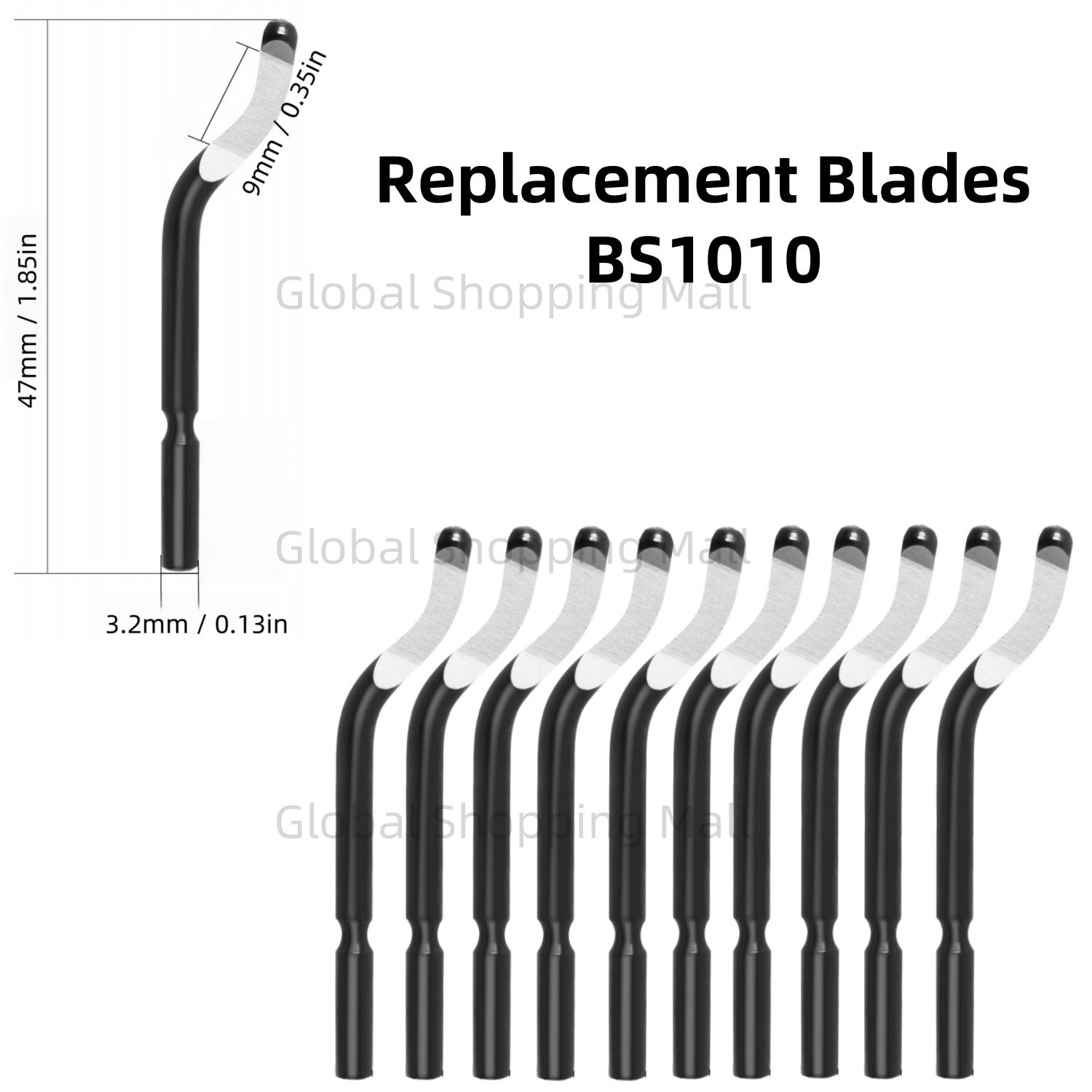 10PCS Entgraten Klingen BS1010 – Swivel Knife Tool Bewertung und Preis