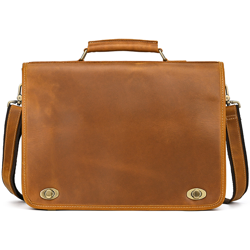 Anpassen der Echt leder Laptop – Leather Work Bag Laptop Bewertung und Preis