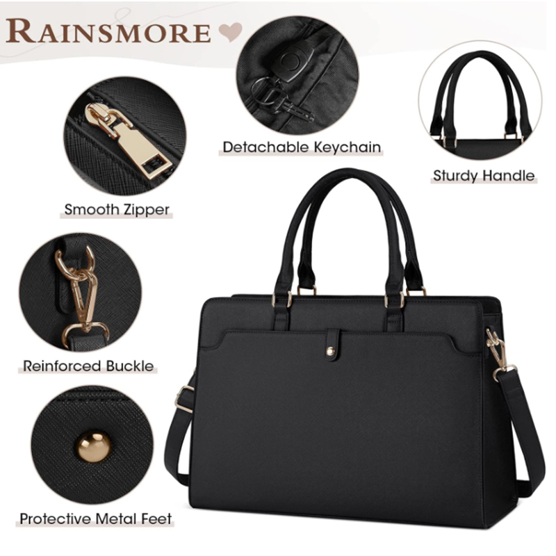 Große Kapazität Laptop tasche  – Leather Work Bag Laptop Bewertung und Preis