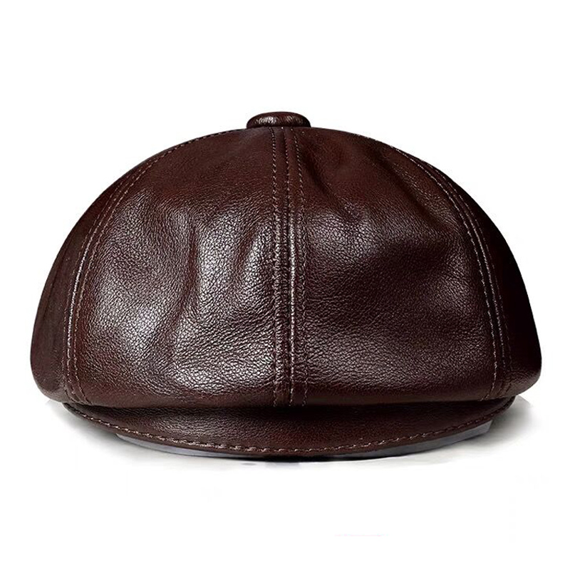 Frühling Neue Echtes Leder Hut – Leather Work Hat Bewertung und Preis