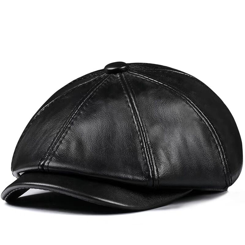 Frühling Neue Echtes Leder Hut – Leather Work Hat Bewertung und Preis