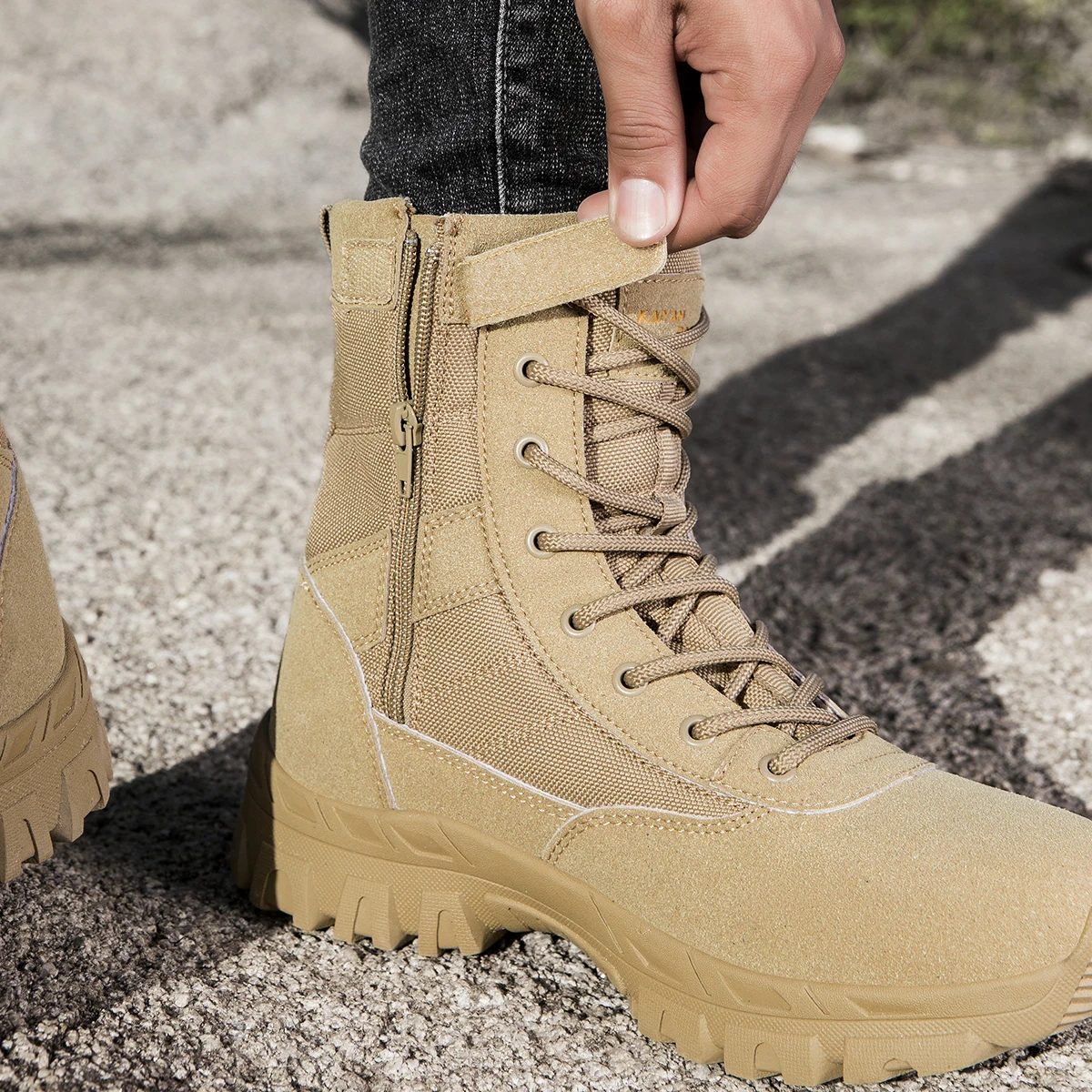 Herren Outdoor Wanderschuhe Hi – Leatherwork Boots Bewertung und Preis