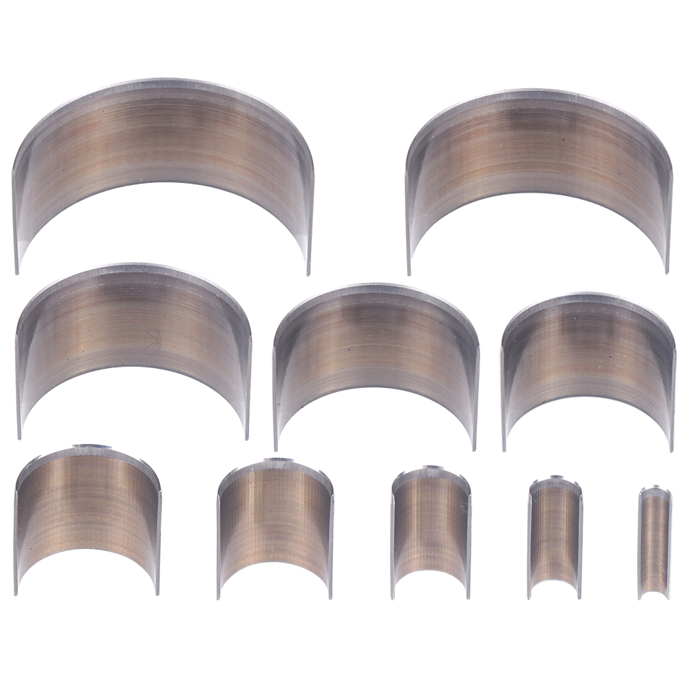 10-teiliges Set Halbkreis-Stan – Leatherwork Embossing Bewertung und Preis
