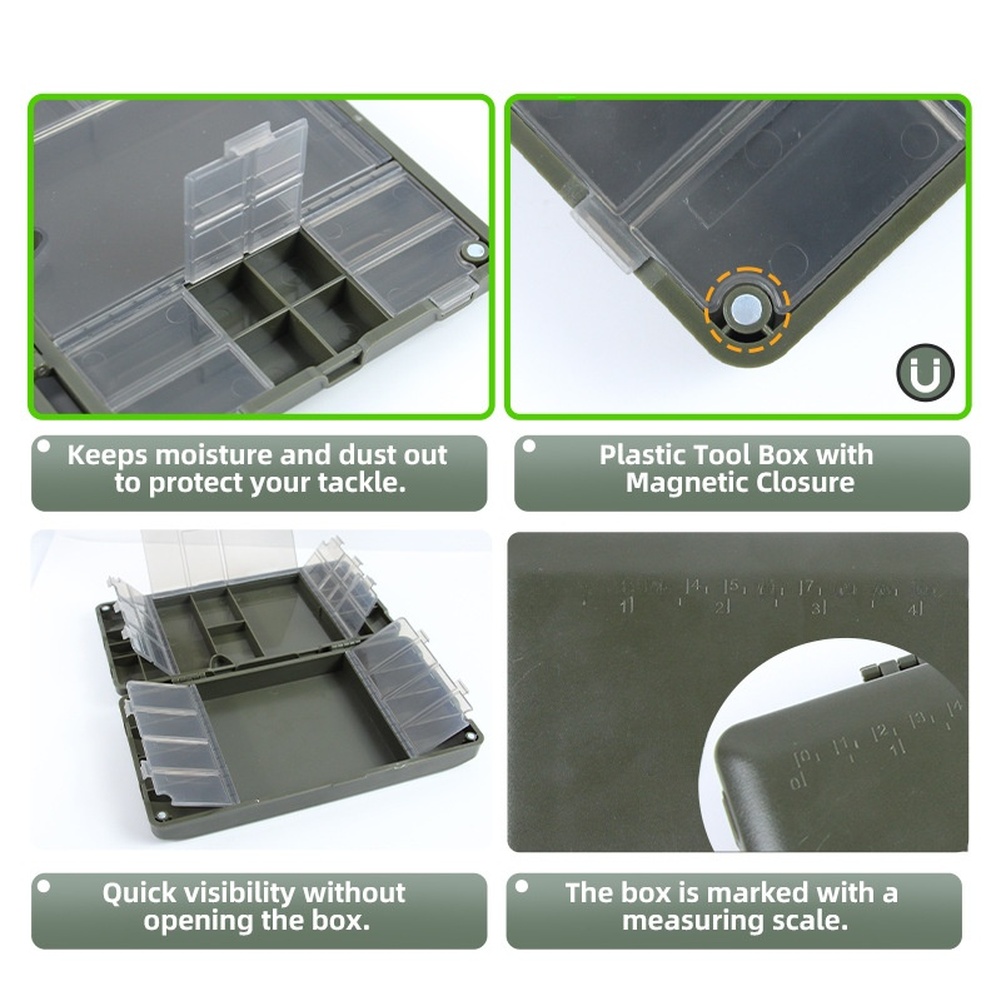 Große Angelbox mit Magnetversc – Swivel Knife Tool Bewertung und Preis