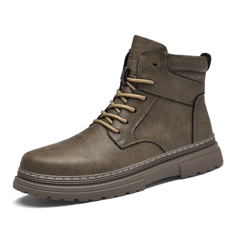 Warme Winter Männer Leder Schu – Leatherwork Boots Bewertung und Preis
