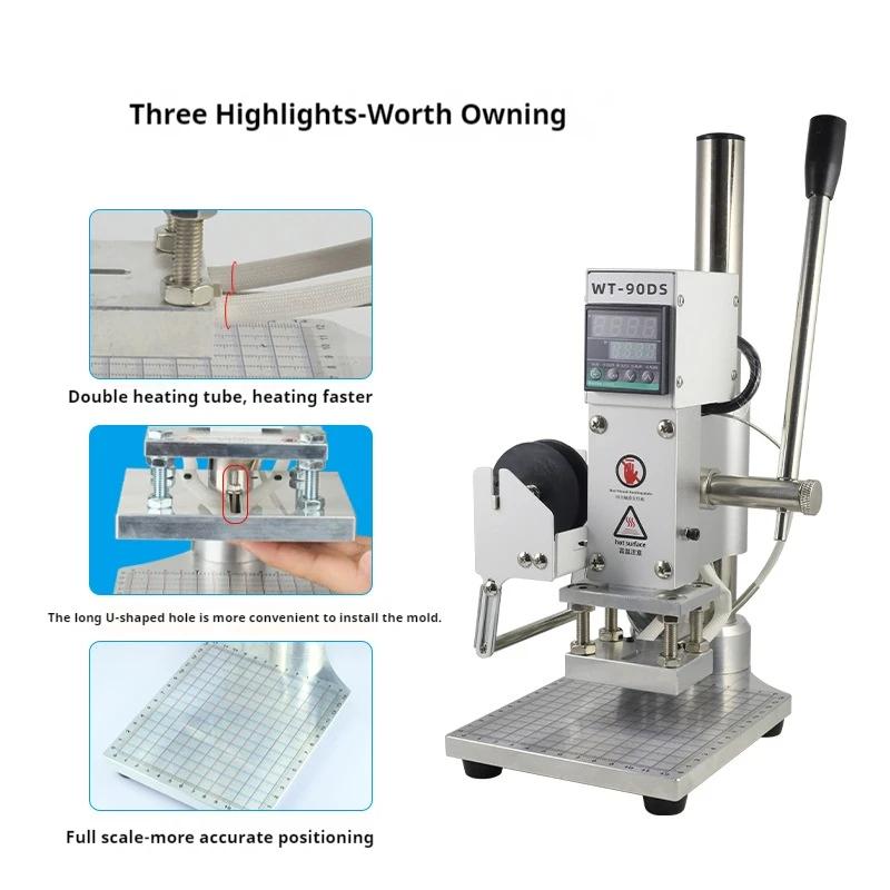 Heißfolienprägemaschine, 300 W – Leatherwork Embossing Bewertung und Preis