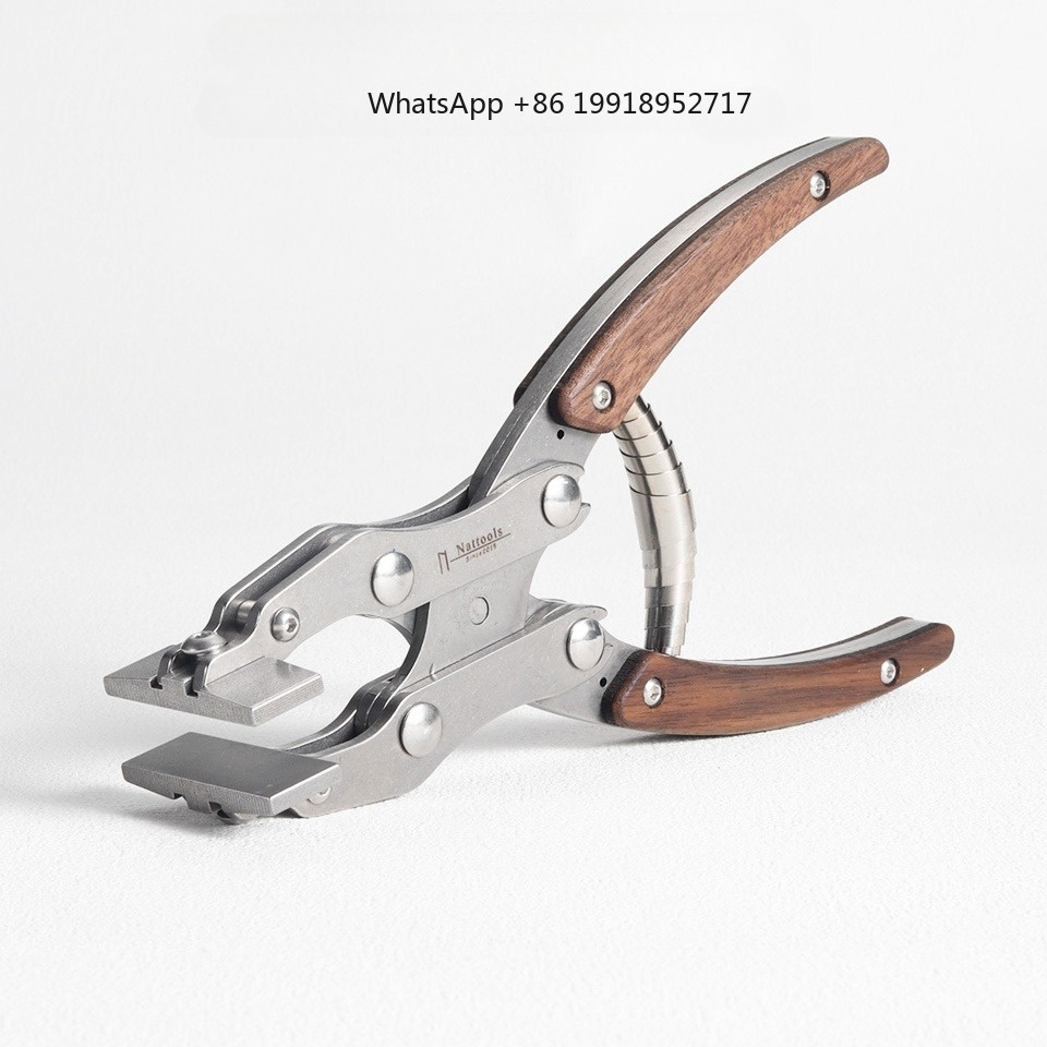 Leder-Flachzange aus Edelstahl – Leatherwork Hand Press Bewertung und Preis
