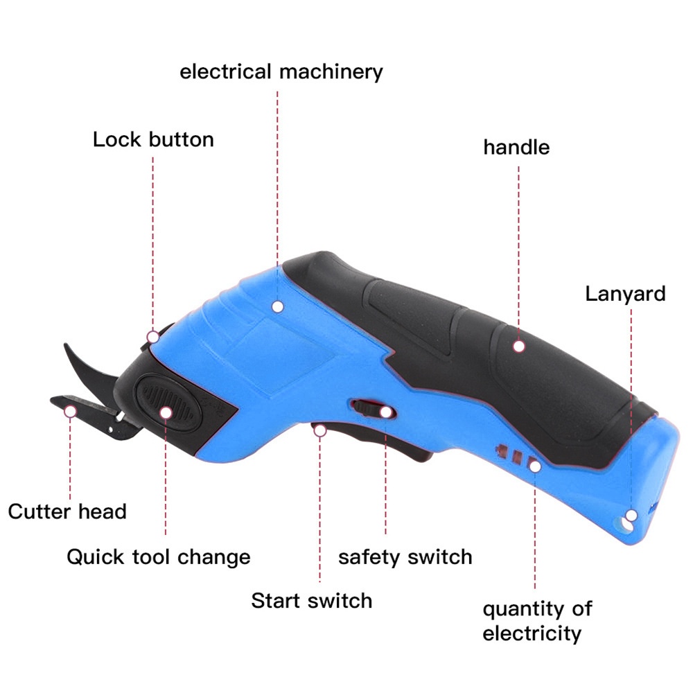 3,6 V elektrische Schere Stoff – Leatherwork Machine Bewertung und Preis