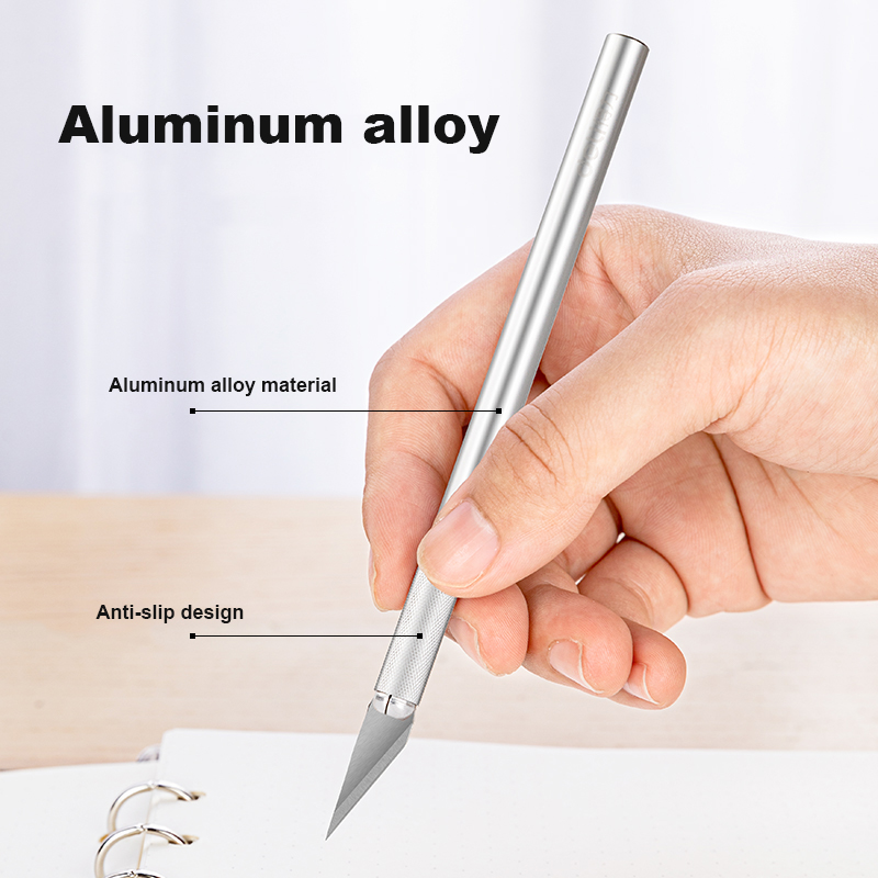 Deli Schnitzmesser-Set aus Alu – Leatherwork Knife Bewertung und Preis