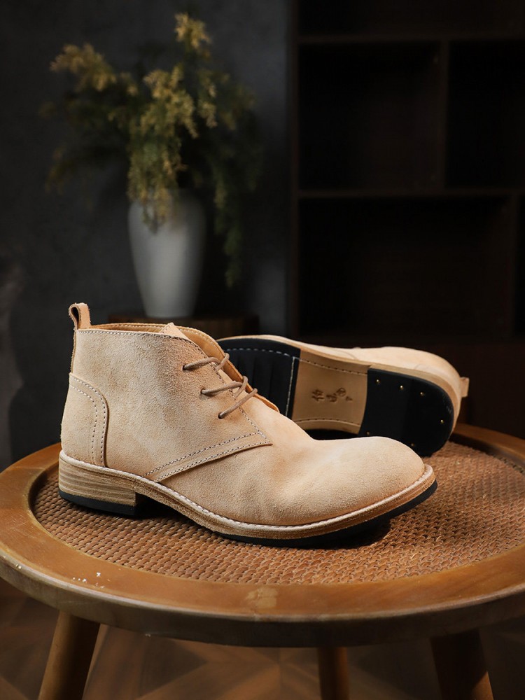 Mode Vielseitige Männliche Sch – Leatherwork Boots Bewertung und Preis